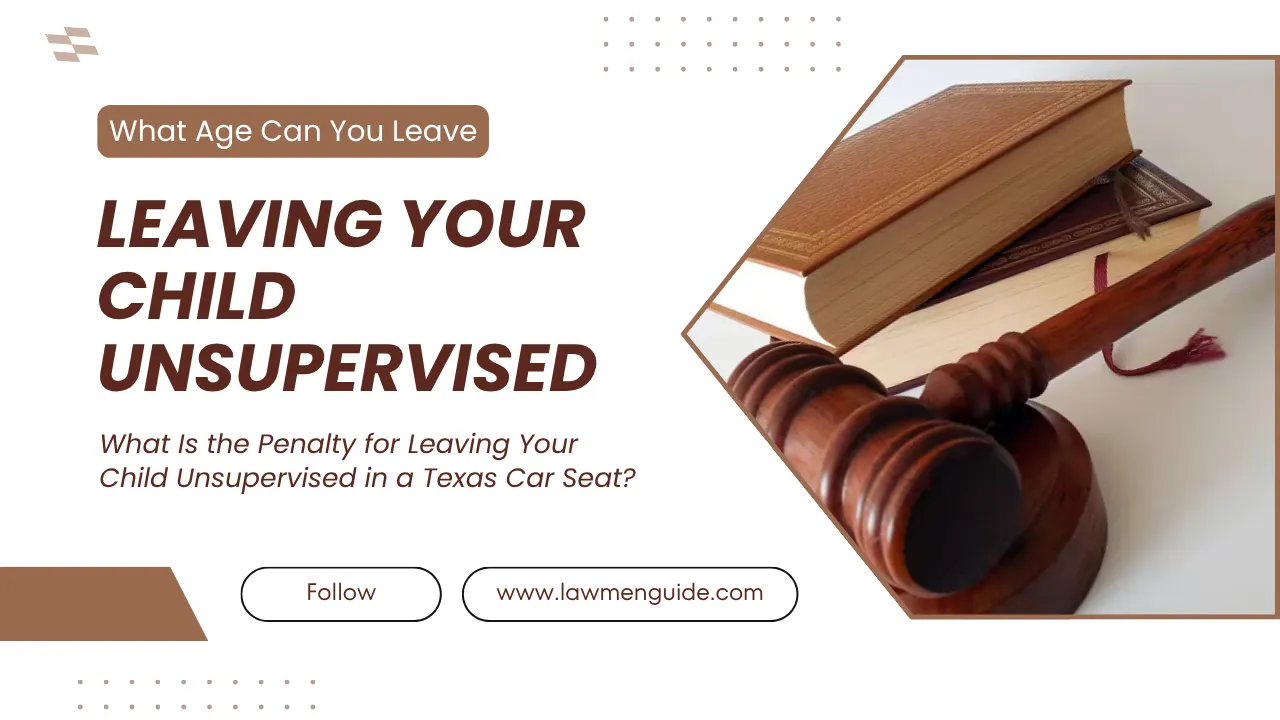 Penalty for Leaving Your Child Unsupervised
