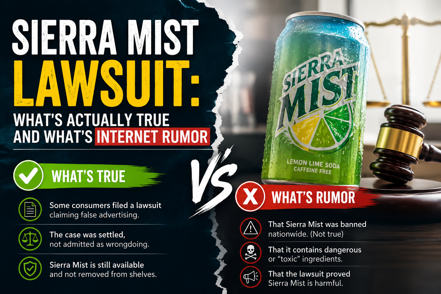Sierra Mist Lawsuit